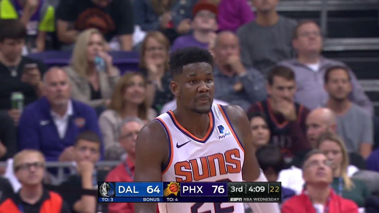 DeAndre Ayton and Luka Doncic Battle In First Career NBA Game | October 17, 2018