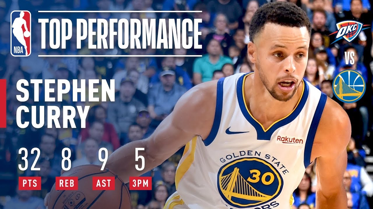 Stephen Curry Leads All Scorers With 32 Points In Victory Over OKC | 2018-2019 NBA Opening Night