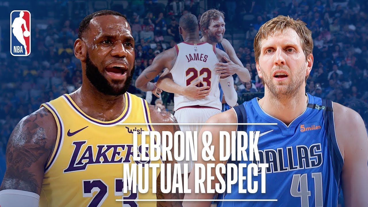 LeBron James and Dirk Nowitzki | Mutual Respect