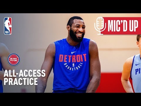 Mic’d Up – All-Access Detroit Pistons Practice