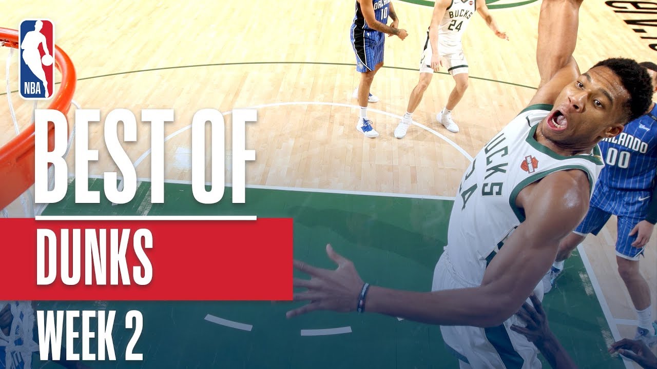 NBA’s Best Dunks | Week 2