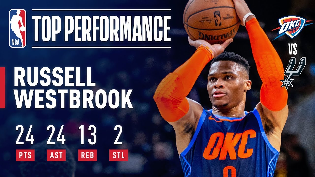 Russell Westbrook MONSTER Triple-Double | January 10, 2019