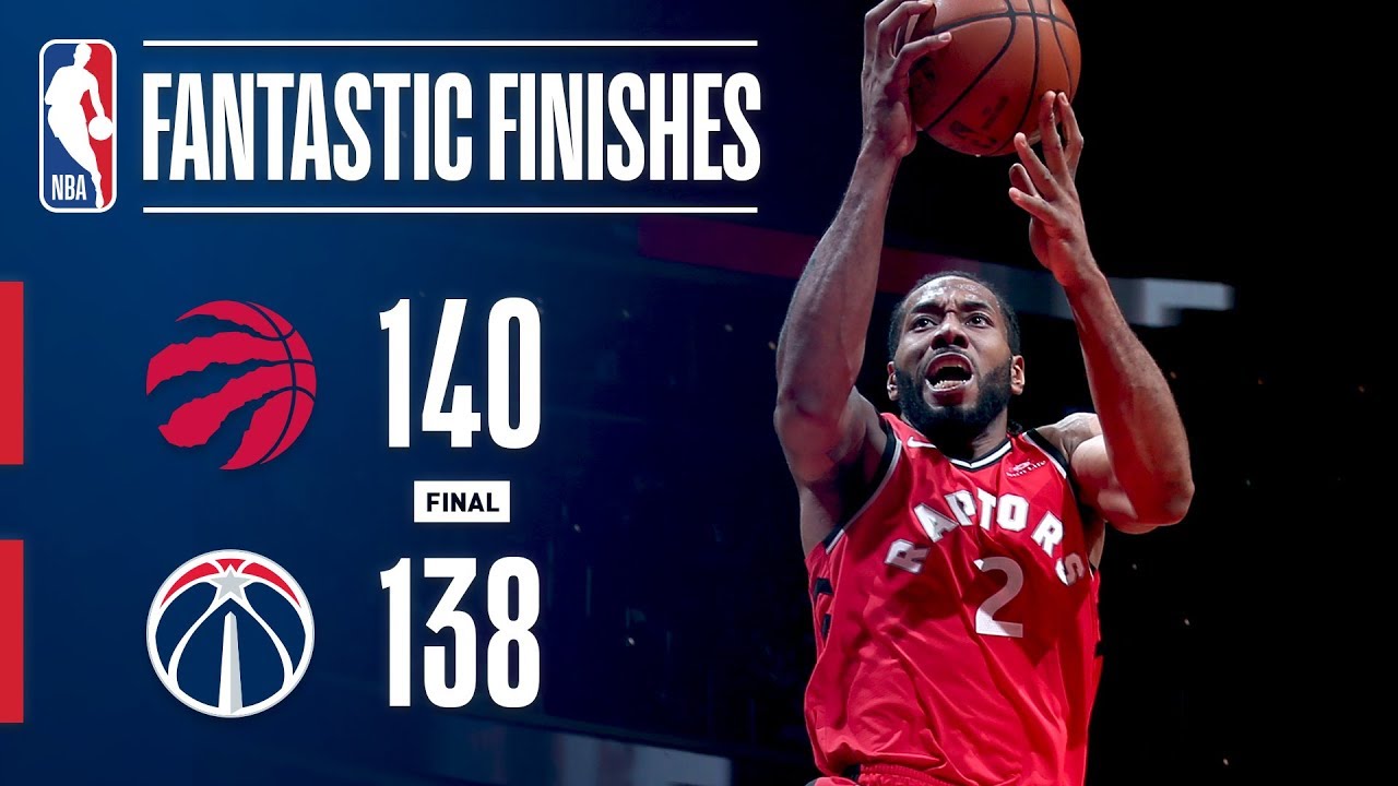 The Raptors and Wizards Engage in a Fantastic Finish | January 13, 2019