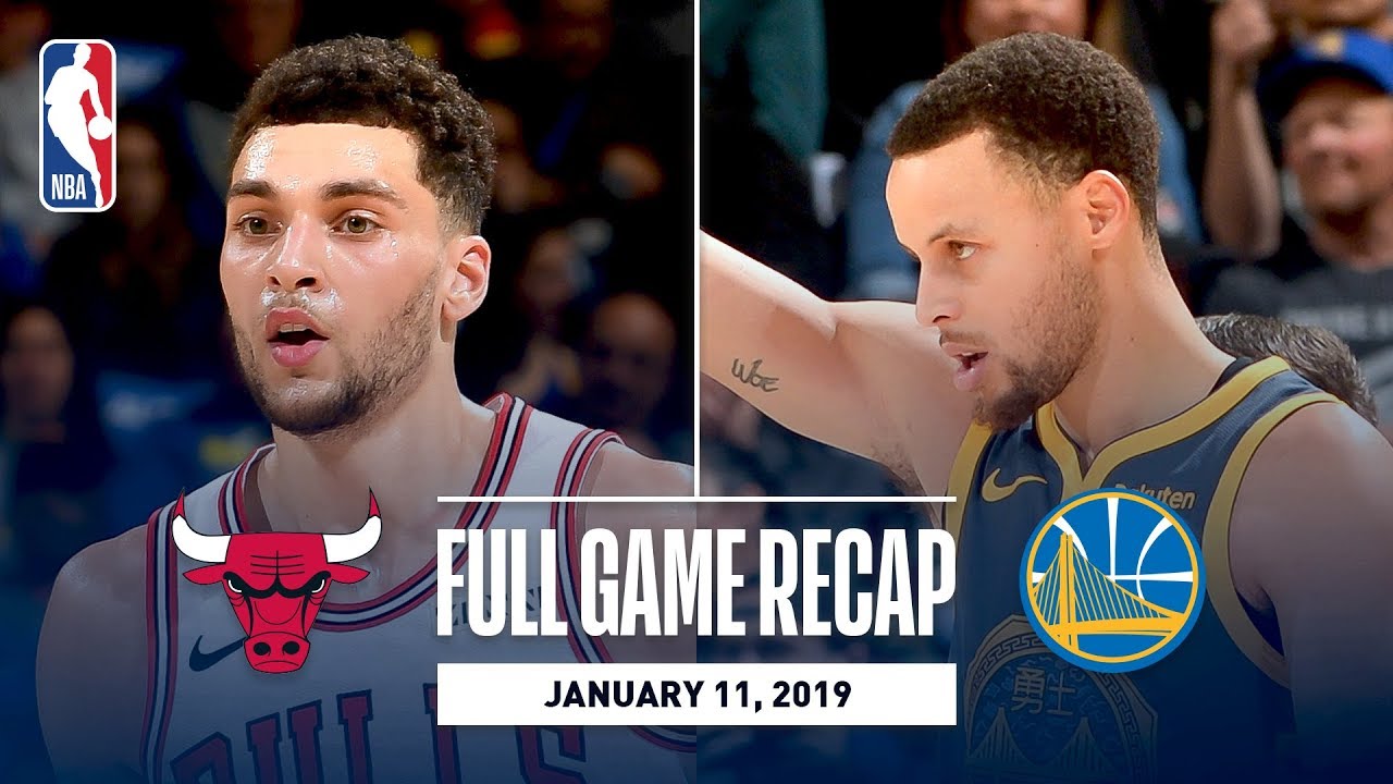 Full Game Recap: Bulls vs Warriors | Steph, Klay, and Durant Combine for 80 Points