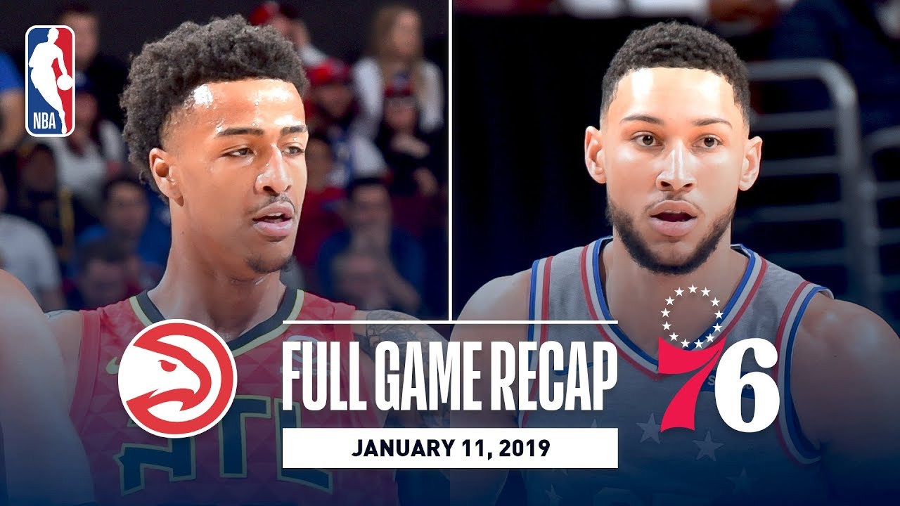 Full Game Recap: Hawks vs 76ers | Collins and Huerter Combine For 54 Points