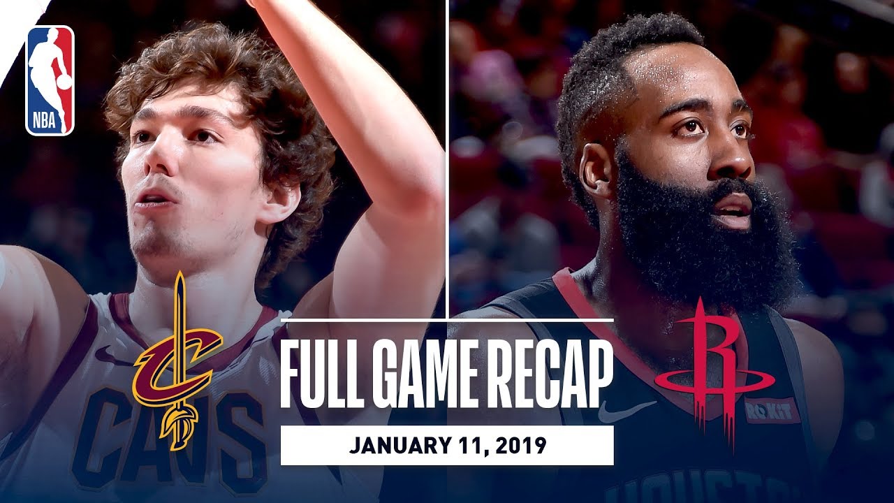 Full Game Recap: Cavaliers vs Rockets | James Harden Records A 40 Point Triple-Double