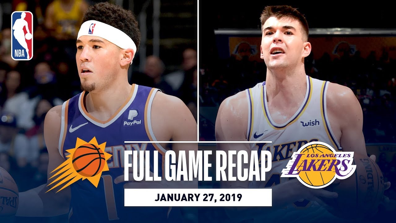 Full Game Recap: Suns vs Lakers | Ivica Zubac Leads Los Angeles With An Impressive Double-Double