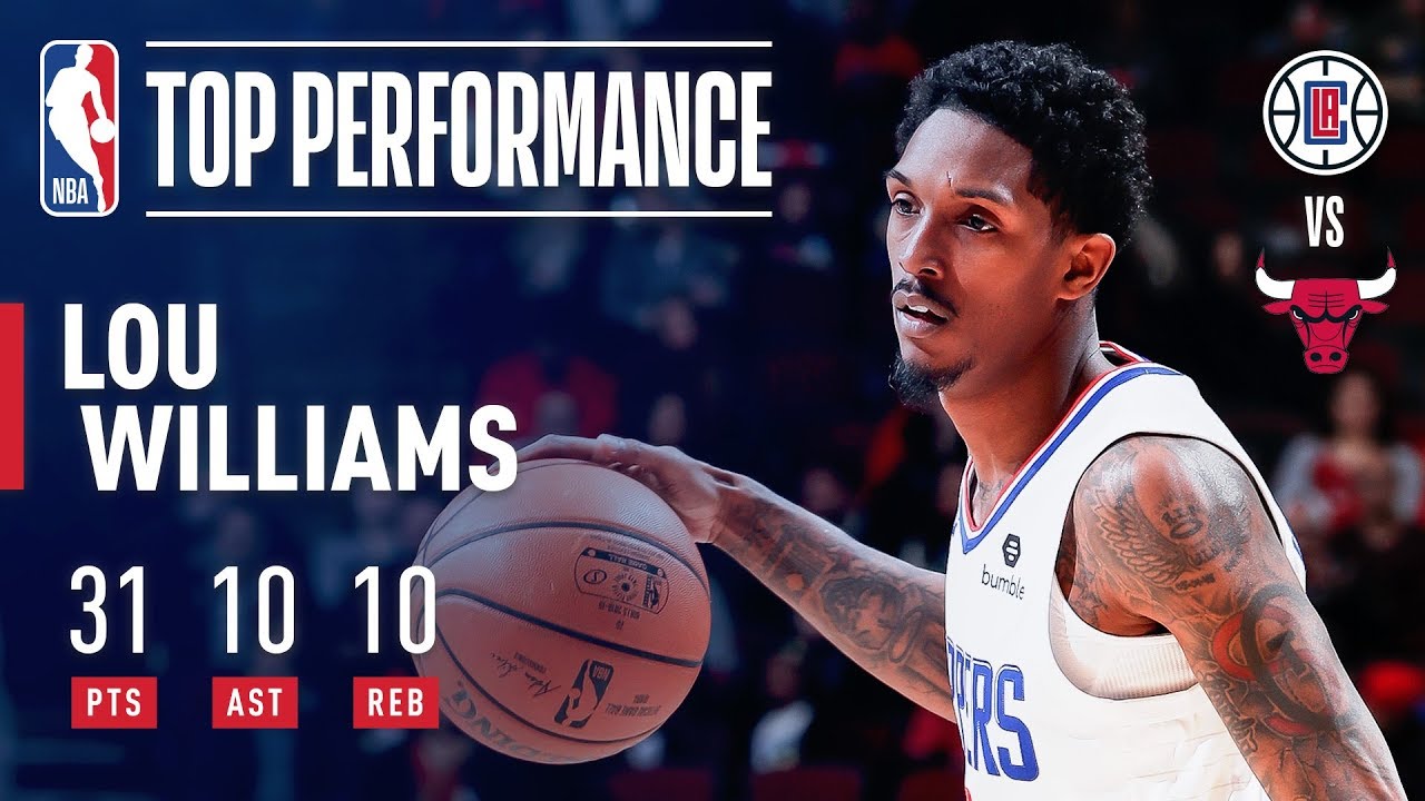 Lou Williams Records FIRST Career Triple-Double | January 25, 2019