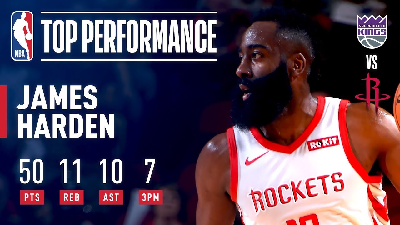James Harden Records His FIFTH 50-Point TRIPLE-DOUBLE | March 30, 2019