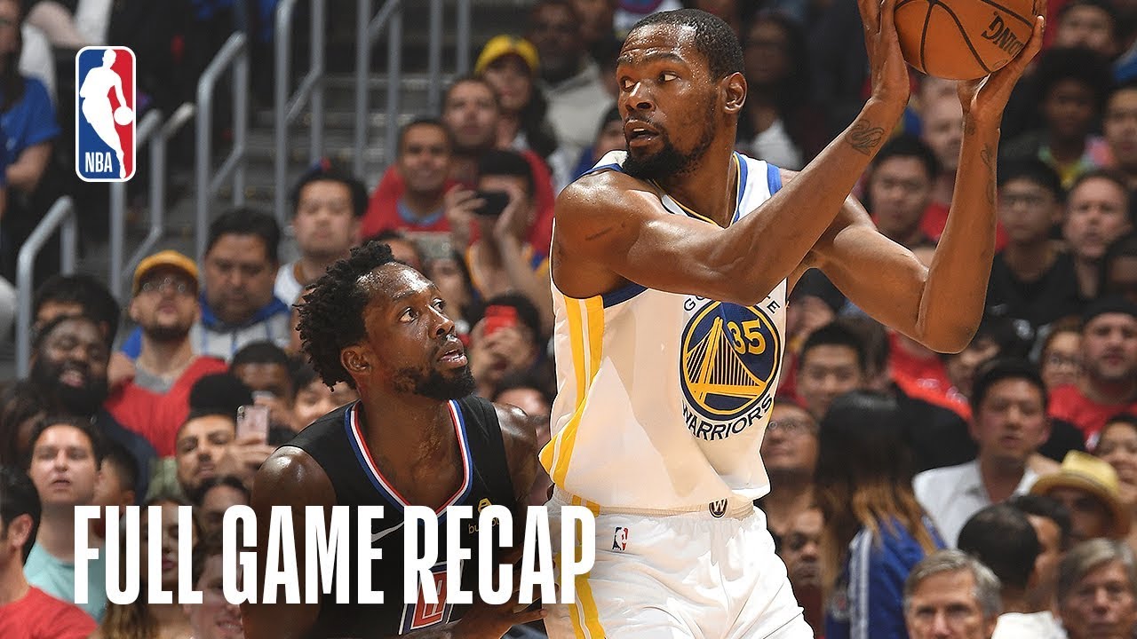 WARRIORS vs CLIPPERS | Kevin Durant Leads Wire-to-Wire Victory | Game 3