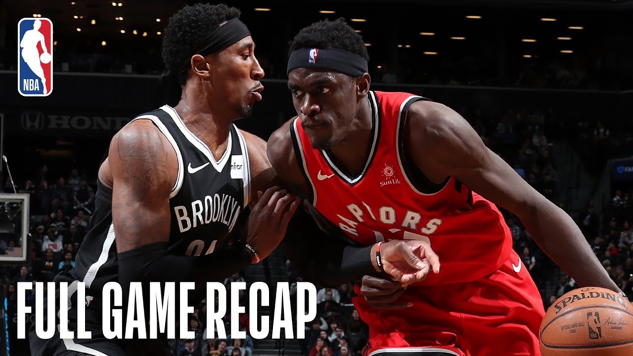 RAPTORS vs NETS | Pascal Siakam Goes For 28 &10 In Brooklyn | April 3, 2019