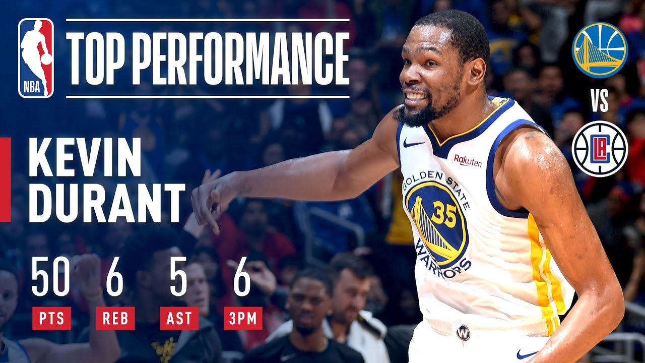 Kevin Durant’s EPIC 50 Point-Performance In Game 6 | April 26, 2019