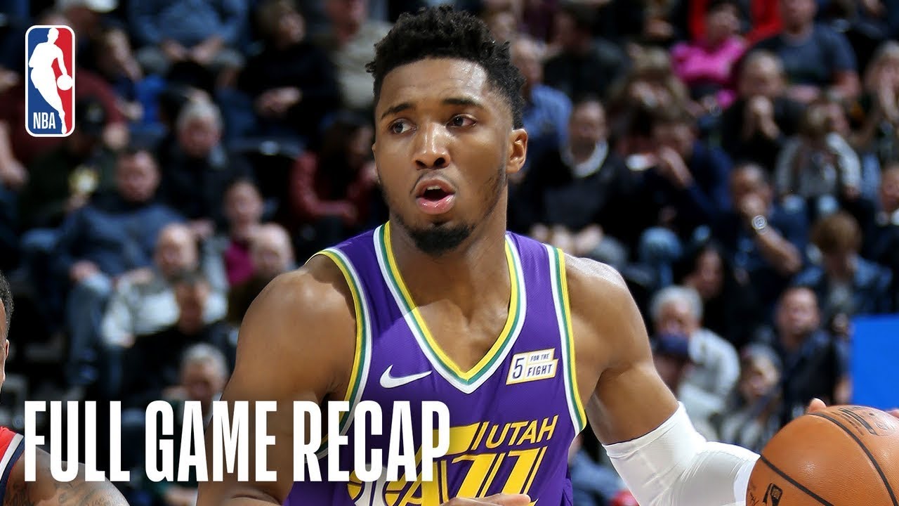 WIZARDS vs JAZZ | Donovan Mitchell Drops 35 Points | March 29, 2019