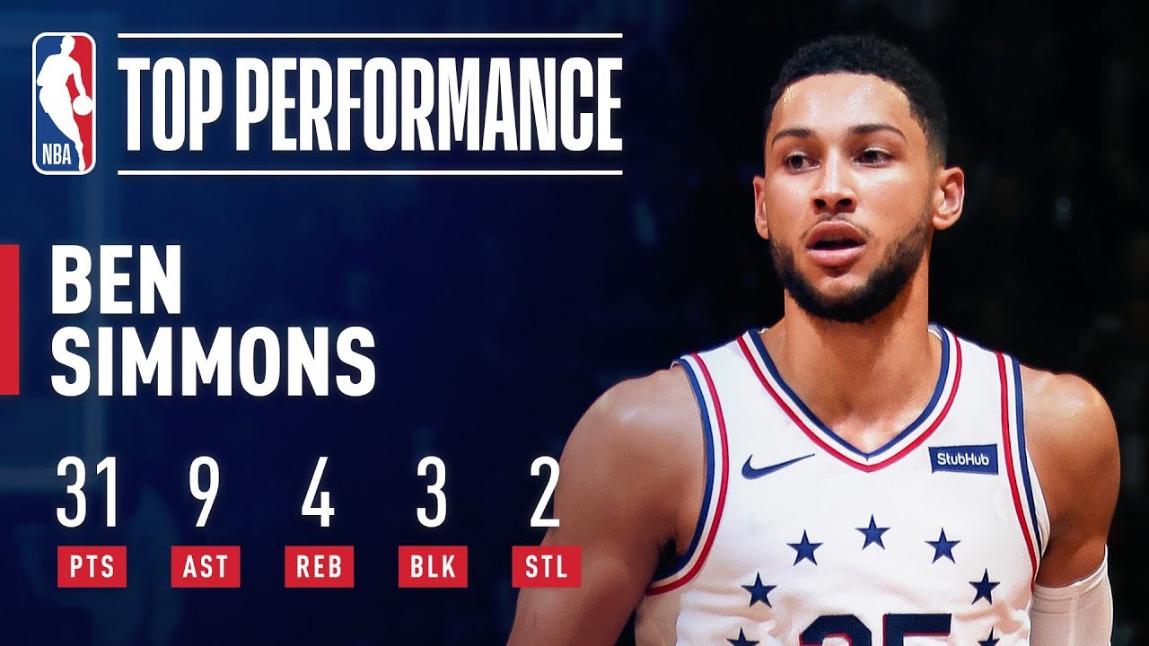 Ben Simmons DOES IT ALL in Brooklyn!  | April 18, 2019