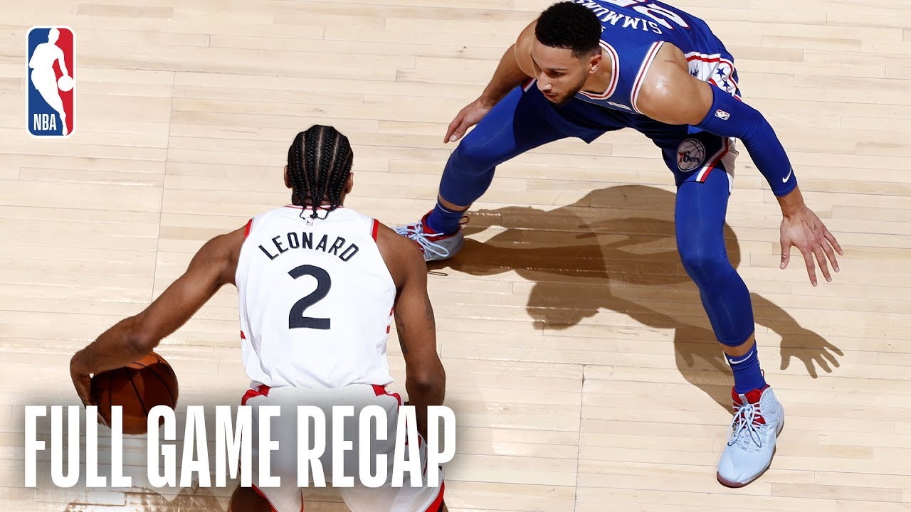 76ERS vs RAPTORS | Sixers Hold Off Comeback | Game 2