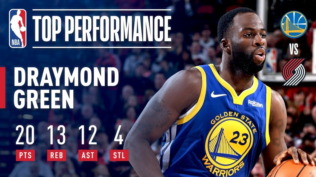 Draymond Green Records a Triple-Double in 3 Quarters! | May 18, 2019