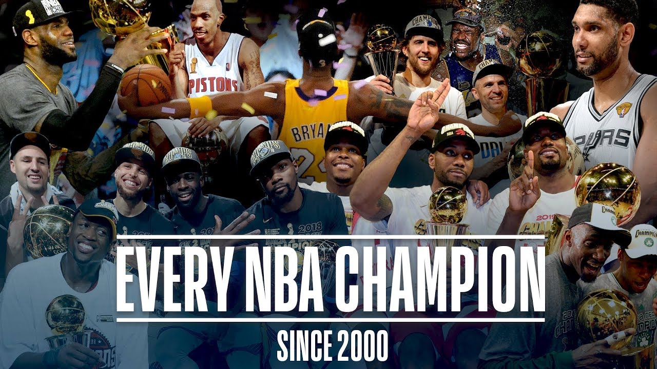 Every NBA Champion Since the 2000 Season