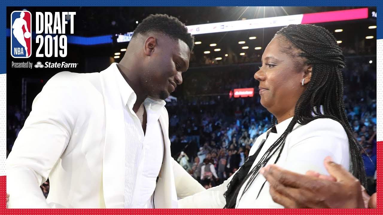 Zion Williamson Emotional After Being Selected #1 OVERALL | 2019 NBA Draft