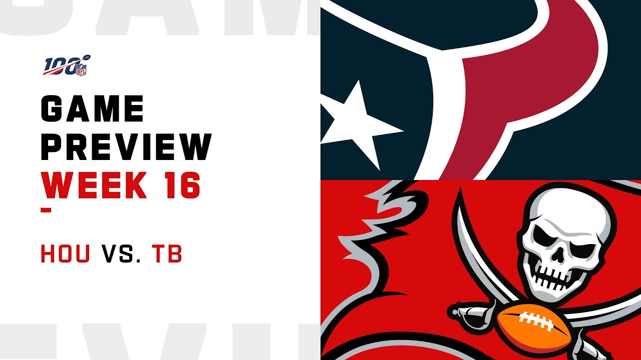 Houston Texans vs Tampa Bay Buccaneers Week 16 NFL Game Preview