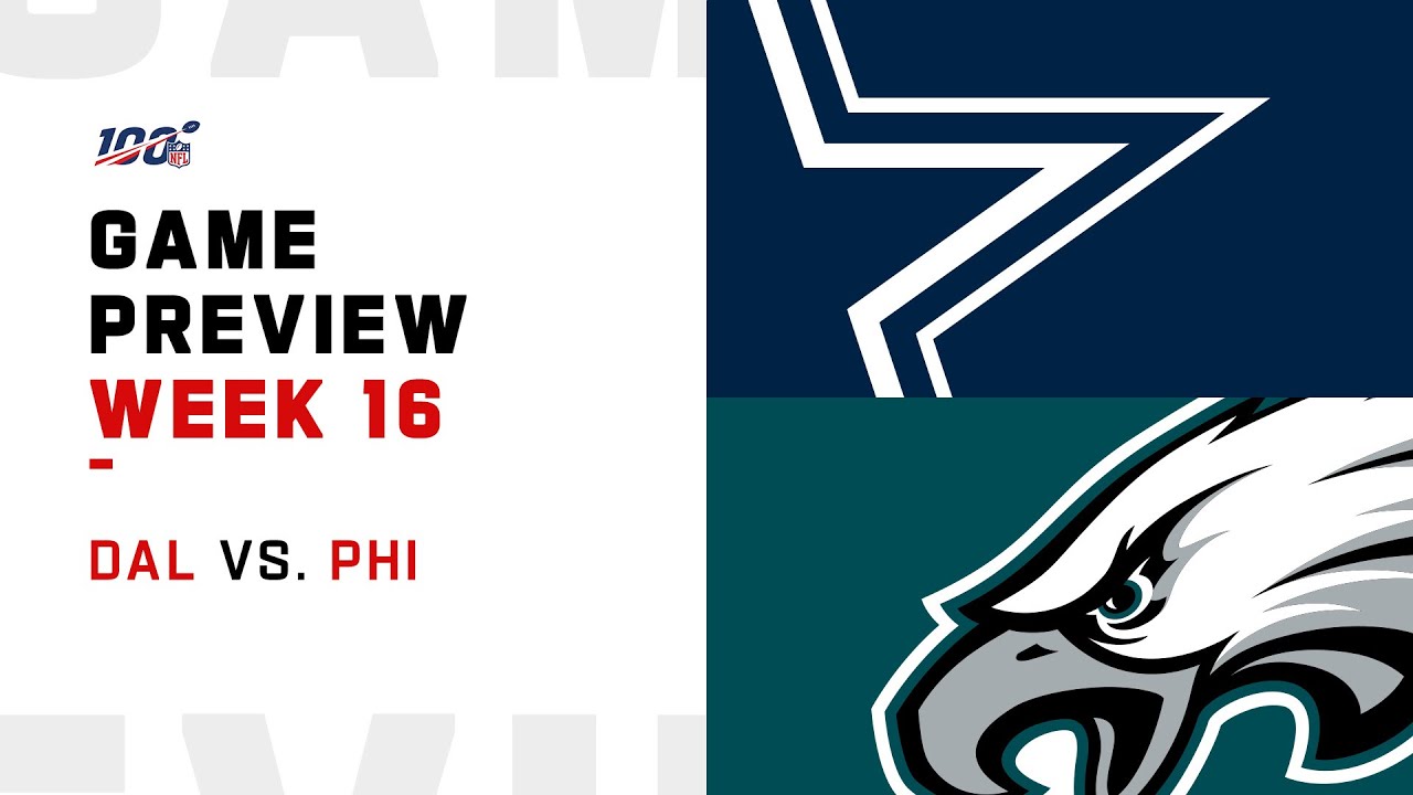 Dallas Cowboys vs Philadelphia Eagles Week 16 NFL Game Preview