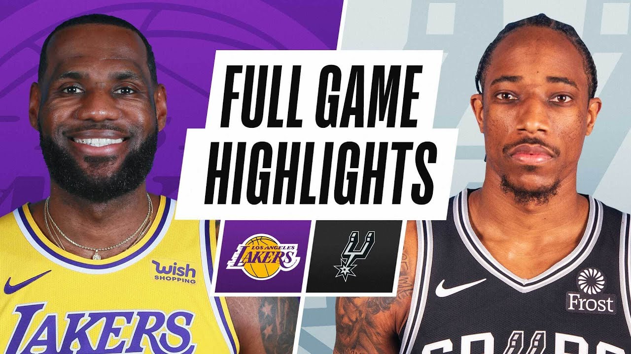 LAKERS at SPURS | FULL GAME HIGHLIGHTS | January 1, 2021