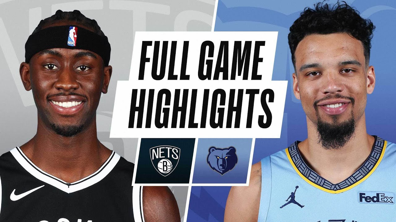 NETS at GRIZZLIES | FULL GAME HIGHLIGHTS | January 8, 2021