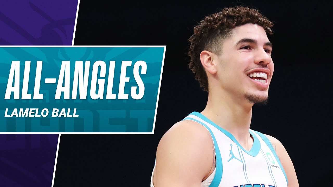 All-Angles: LaMelo Ball FULL COURT To Hayward! 🎯