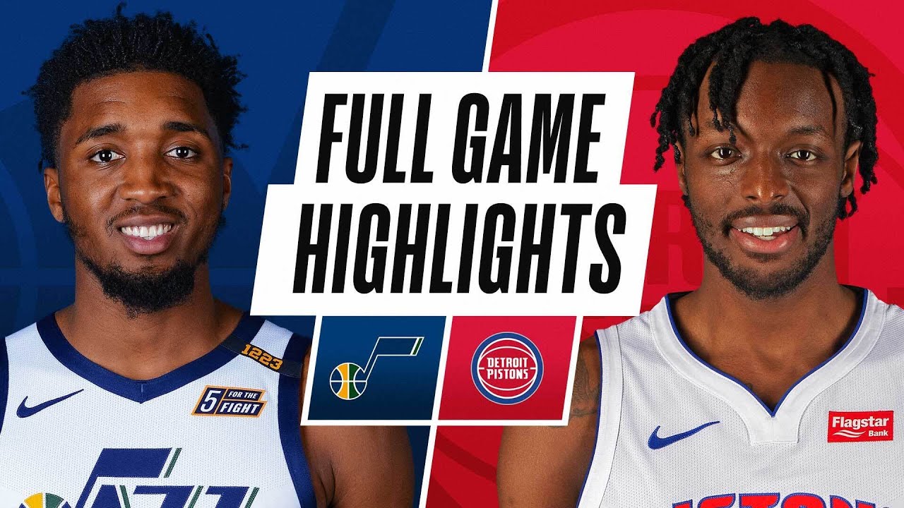 JAZZ at PISTONS | FULL GAME HIGHLIGHTS | January 10, 2021