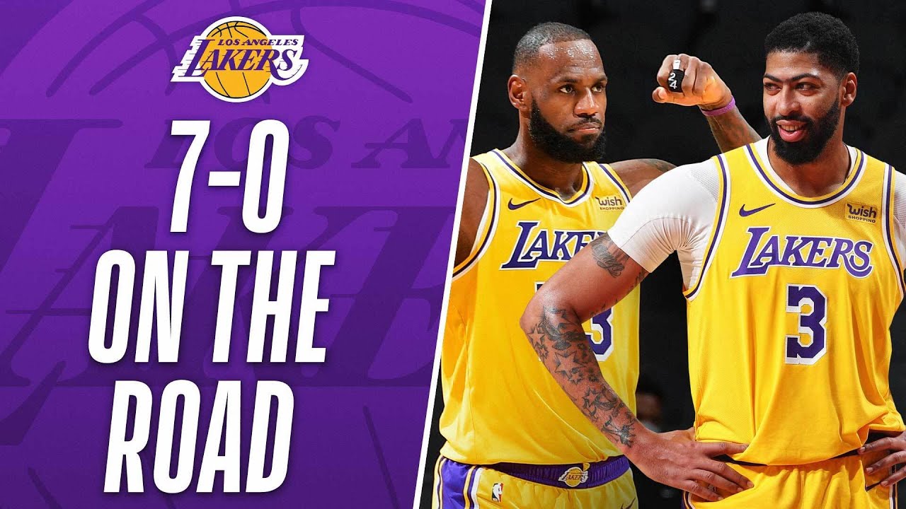 BEST PLAYS From The Lakers Franchise-Record 7-0 Start On The Road!