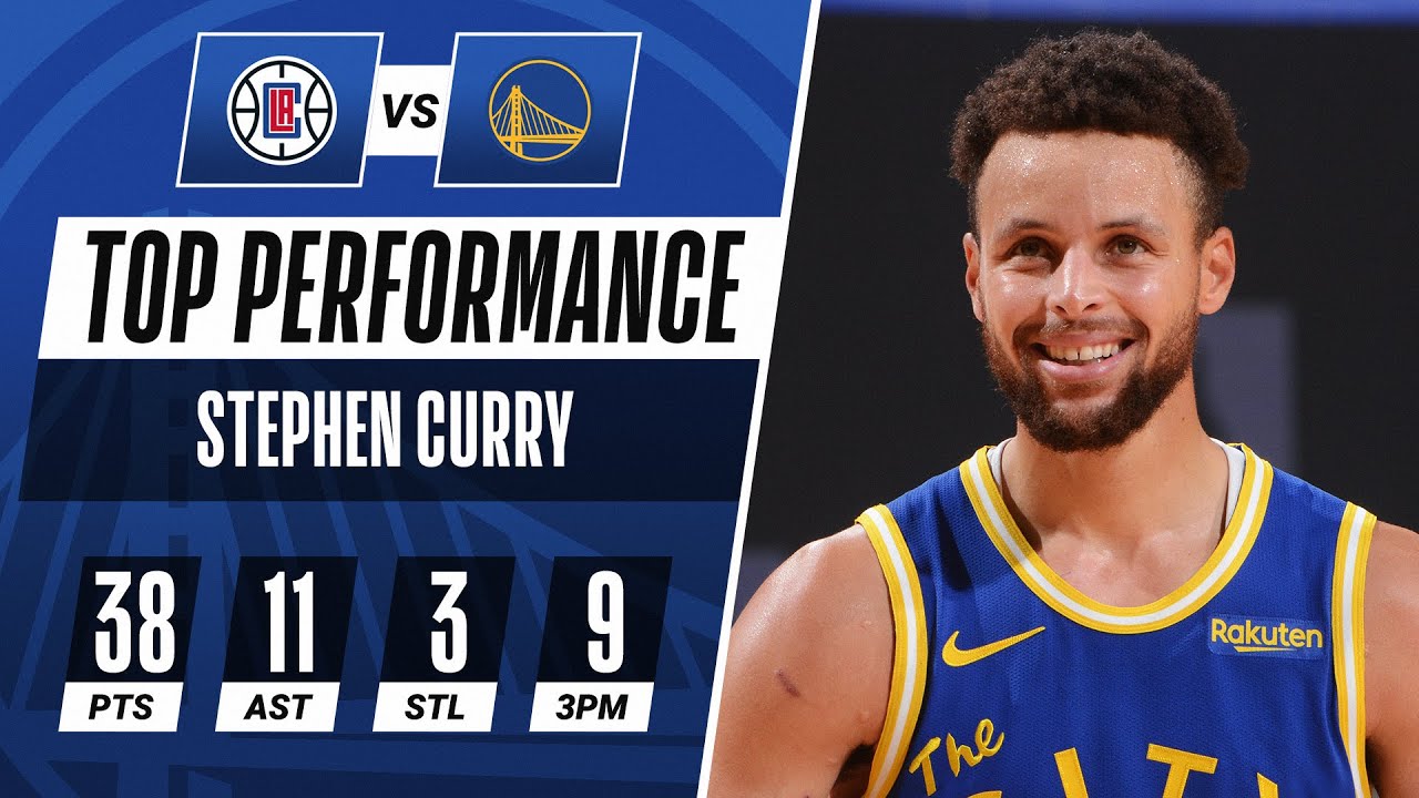 Stephen Curry GOES OFF For 38 PTS & 11 AST To Guide Warriors!