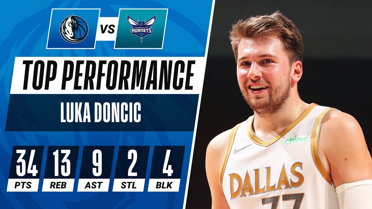 Luka Doncic Puts On An All-Around Show To Guide Mavericks!