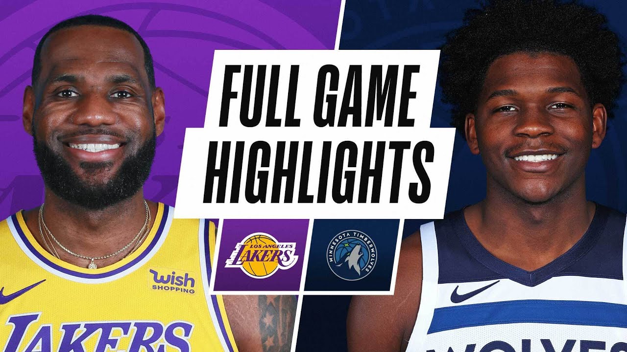 LAKERS at TIMBERWOLVES | FULL GAME HIGHLIGHTS | February 16, 2021