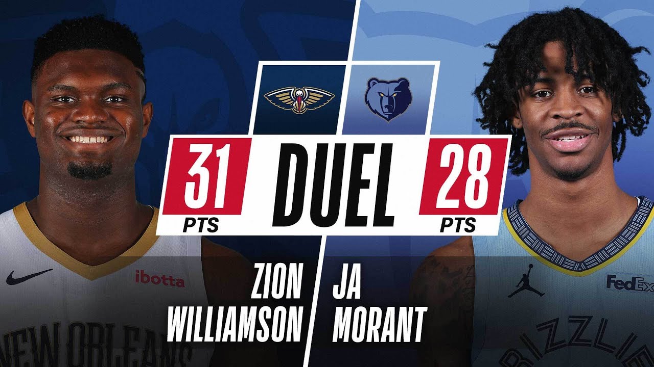 Zion (31 PTS, 7 REB & 6 AST) & Ja (28 PTS, 7 REB & 8 AST) DUEL In Memphis!