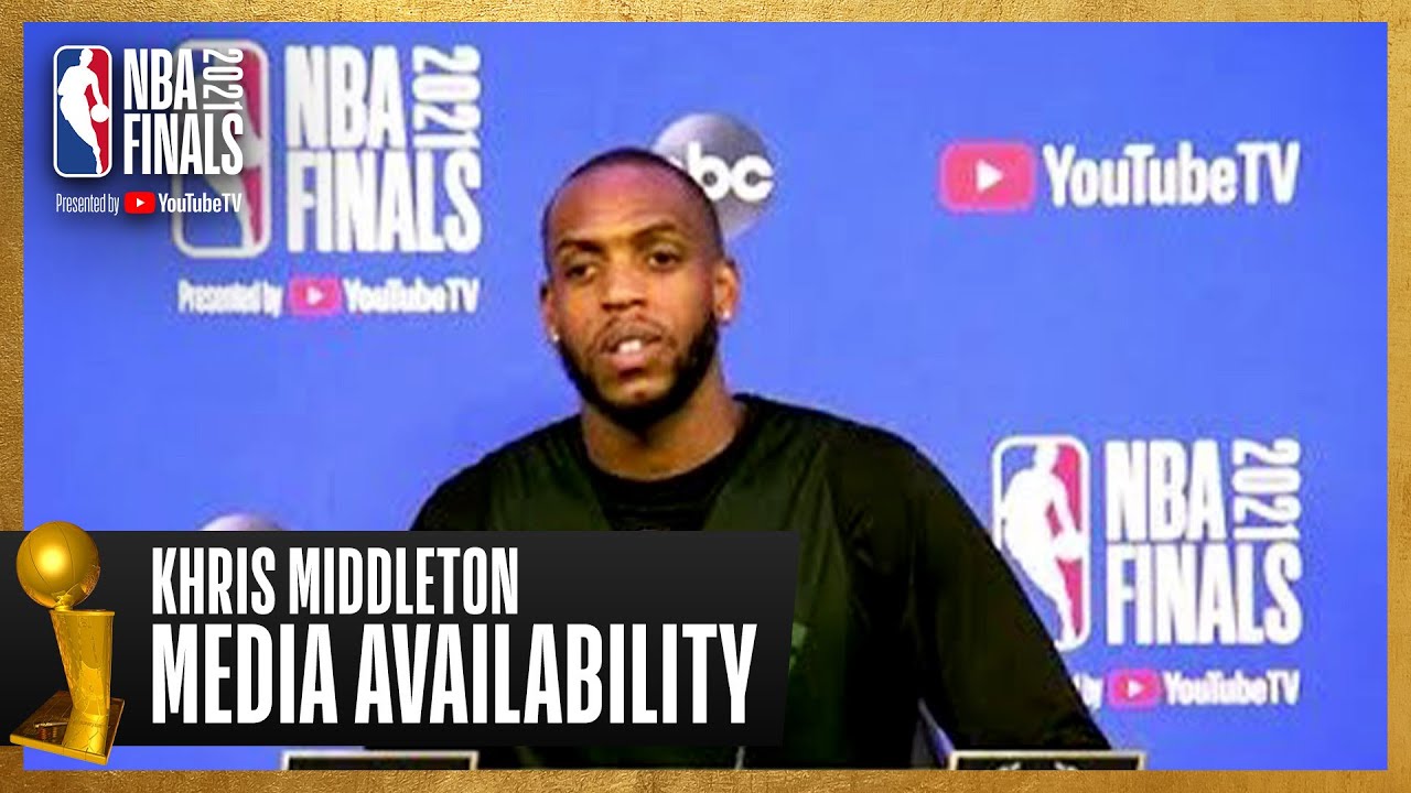 Khris Middleton #NBAFinals Media Availability | July 10th, 2021