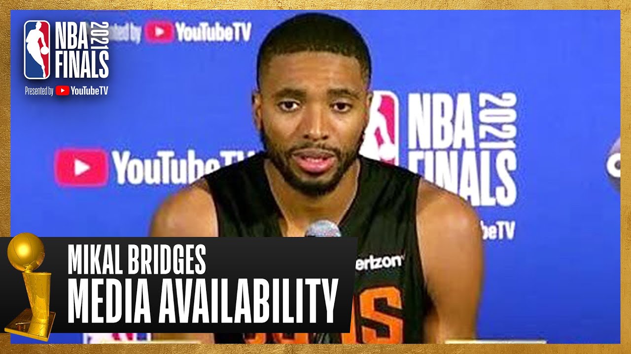 Mikal Bridges & Jae Crowder #NBAFinals Media Availability | July 10th, 2021