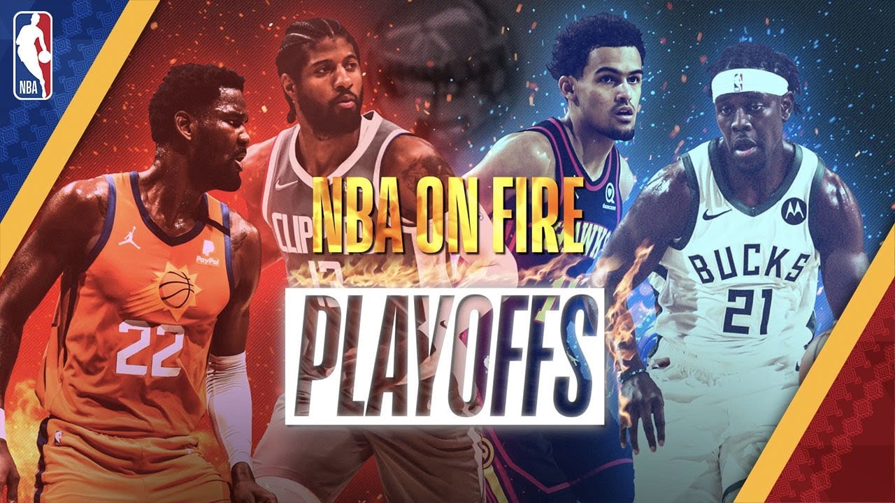 NBA On Fire Playoffs: Deandre Ayton, Paul George, Trae Young & Jrue Holiday