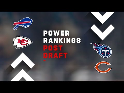 NFL Power Rankings – Post Draft