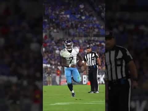 Malik Willis spins off Kyle Hamilton for his first NFL Touchdown #shorts