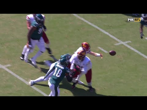 Eagles Sack Fumble Recovery Leads to Dallas Goedert TD!
