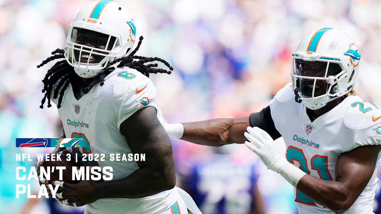 Melvin Ingram Fumble Recovery Sets Up Dolphins TD!
