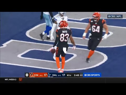 Bengals TIE The Game and Convert the 2 Point Conversion!