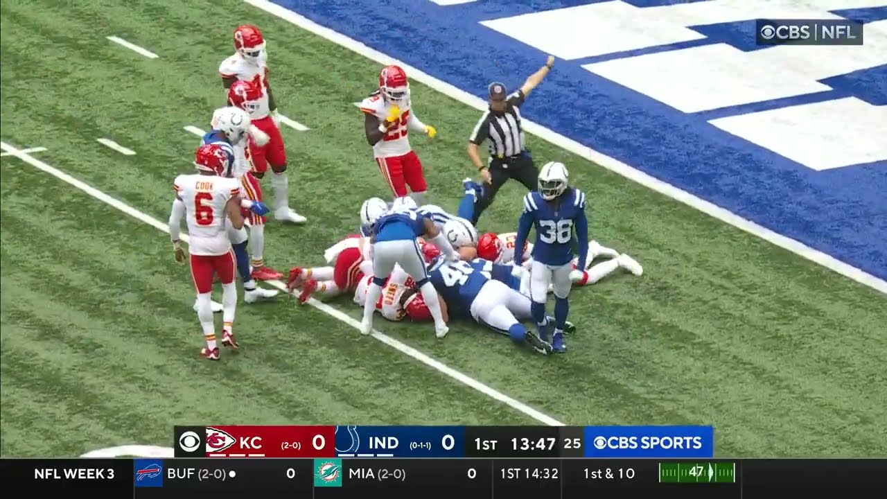 Colts Turned Muffed Punt into Touchdown!