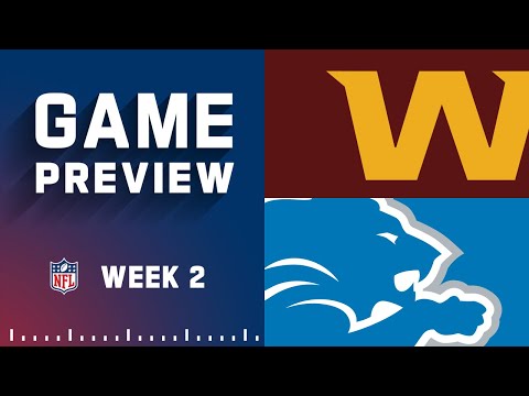 Washington Commanders vs. Detroit Lions | 2022 Week 2 Preview