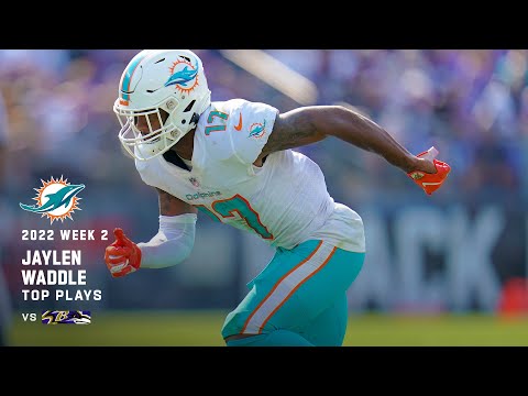 Every Jaylen Waddle catch against Ravens | Week 2