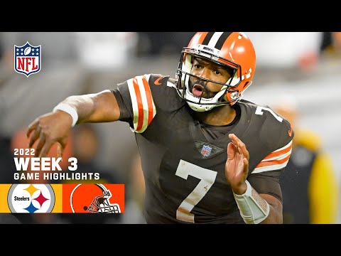 Pittsburgh Steelers vs. Cleveland Browns | Week 3 2022 Game Highlights