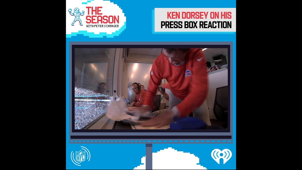 Ken Dorsey on His Press Box Reaction (via The Season with Schrager Podcast)