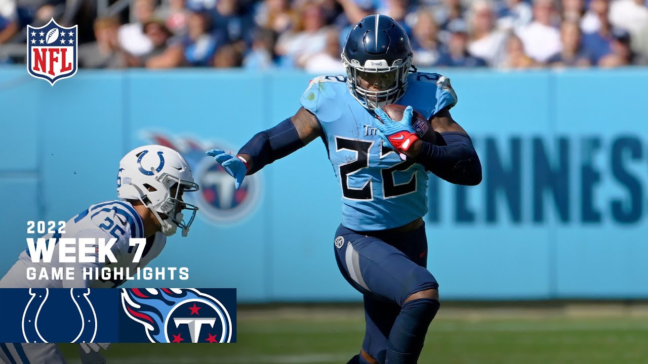 Indianapolis Colts vs. Tennessee Titans | 2022 Week 7 Game Highlights