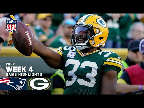 New England Patriots vs. Green Bay Packers | Week 4 2022 Game Highlights