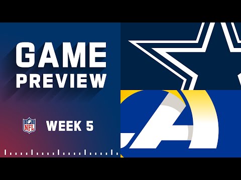 Dallas Cowboys vs. Los Angeles Rams Week 5 Game Preview