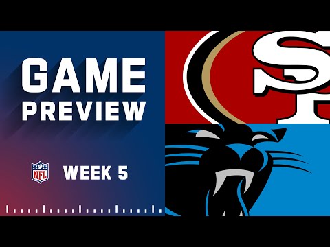 San Francisco 49ers vs. Carolina Panthers Week 5 Game Preview